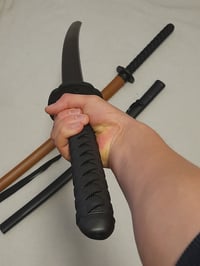 Image 5 of Polypropylene Training Katana Sword Bokken with Scabbard Saya for Martial Arts Kendo Sparring