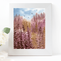 Image 7 of Tamarac Forest- Poster Print