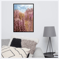 Image 3 of Tamarac Forest- Poster Print