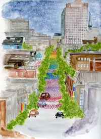 Image 9 of Le Village, Montreal- Poster Print