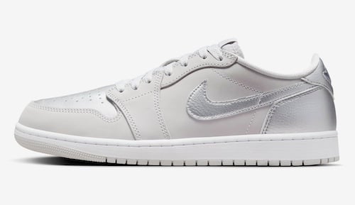 Image of "Air Jordan 1 Low OG “Metallic Silver”