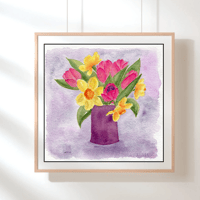 Image 4 of Spring Bunch- Poster Print