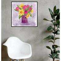 Image 3 of Spring Bunch- Poster Print