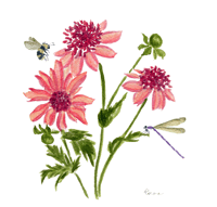 Image 6 of Giddy Up Dahlia - Poster Print