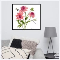 Image 7 of Giddy Up Dahlia - Poster Print