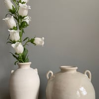 Image 3 of Tall White Vase