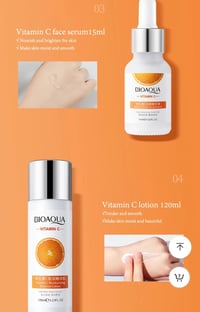 Image 14 of Bioaqua vitamin c facial set 