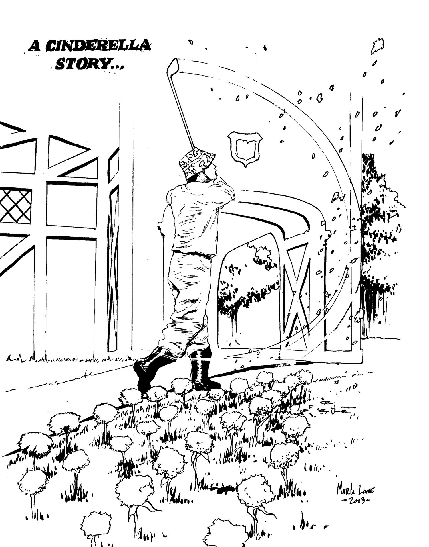Image of Cinderella Story Golf artwork