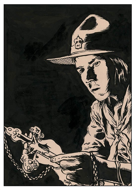 Image of Young Indy Fine art print