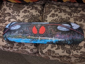 Image of Mothman Original Hand painted Skatedeck