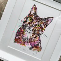 Image 5 of 'Lilly' the Little Cat - Original Artwork 7x5 inches
