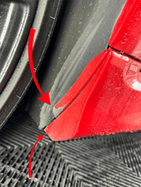 Image 2 of "Carbon Guard" for ABARTH 595 & 695 Front + Rear