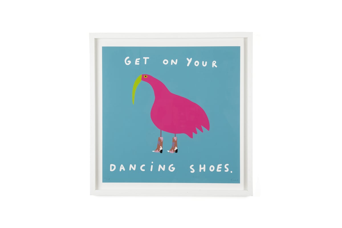 Image of “Get On Your Dancing Shoes” - Framed Print