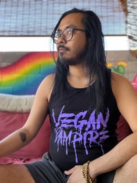 Image 2 of Vegan Vampire : Purple Tank