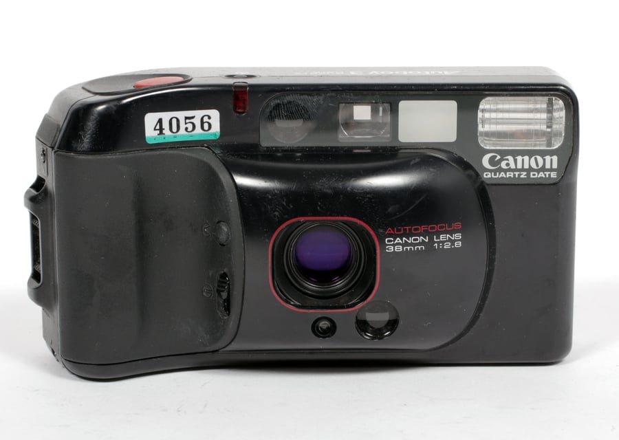 Image of Canon Sure Shot Supreme compact 35mm camera with 38mm F2.8 lens