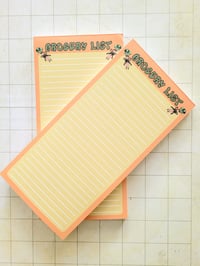 GROCERY LIST Notepad