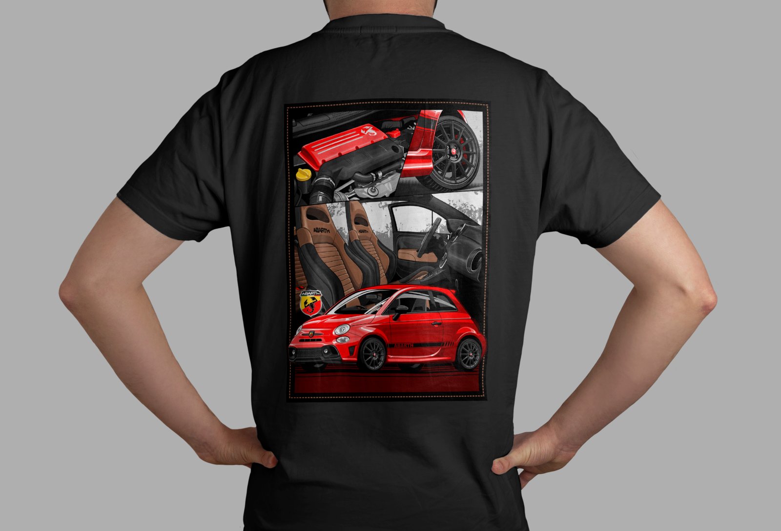 ABARTH 595 695 S4 T SHIRT show price Get Deckd