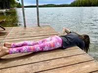 Image 2 of Sneaky Cat Youth Leggings