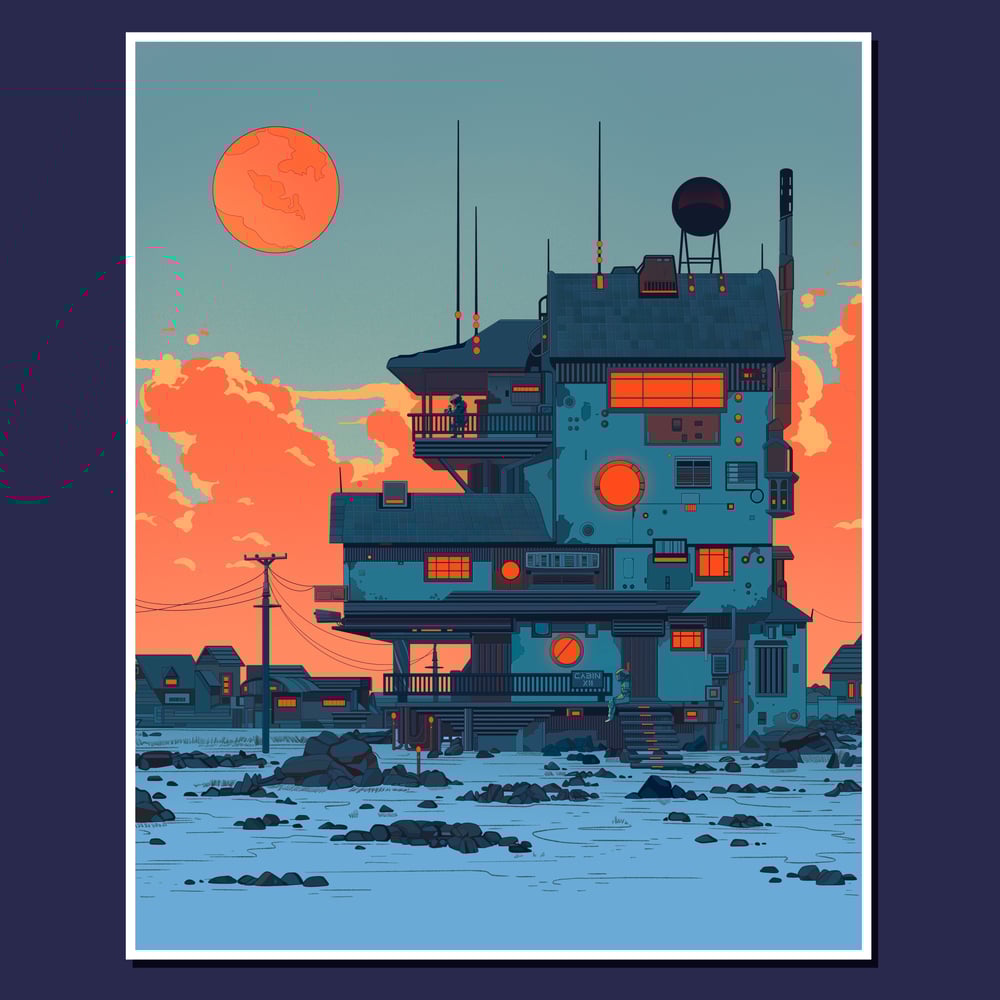CABIN X11 Print