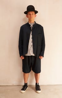 Image 2 of CHINWEST JACKET in Navy Linen £435.00