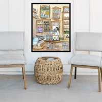 Image 10 of Salt Spring Island Cafe-Poster Print