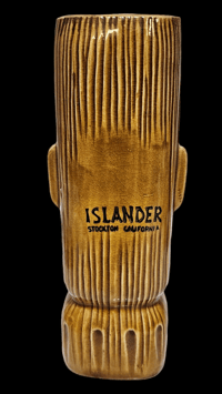 Image 3 of Vintage Stockton Islander Kon Tiki Style Mug FREE SHIPPING 