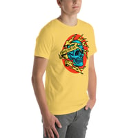 Image 14 of Marlowe Ink Blue Skull Unisex t-shirt