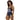 Thicker Than A Snicker One-Piece Swimsuit(Blue)