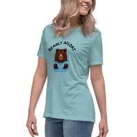 Image 12 of Women's Relaxed T-Shirt, Bearly Afloat T-Shirt | Funny Bear Pun Outdoor Graphic Tee