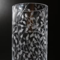 Image 2 of Leaves 20cm Column Vase