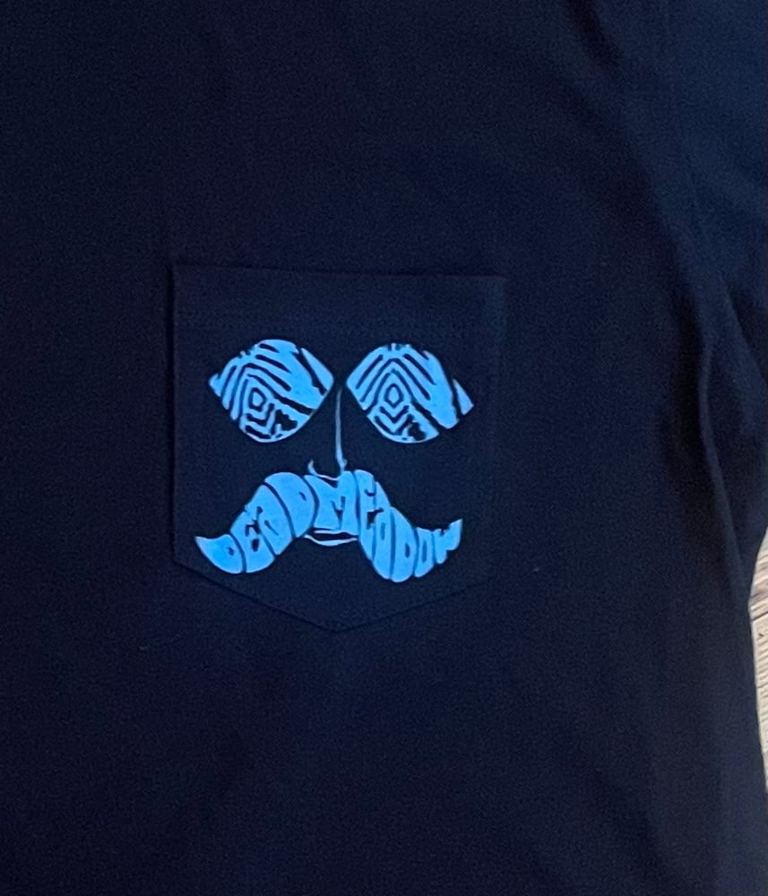 Image of Mustache Man Deluxe Pocket Tee