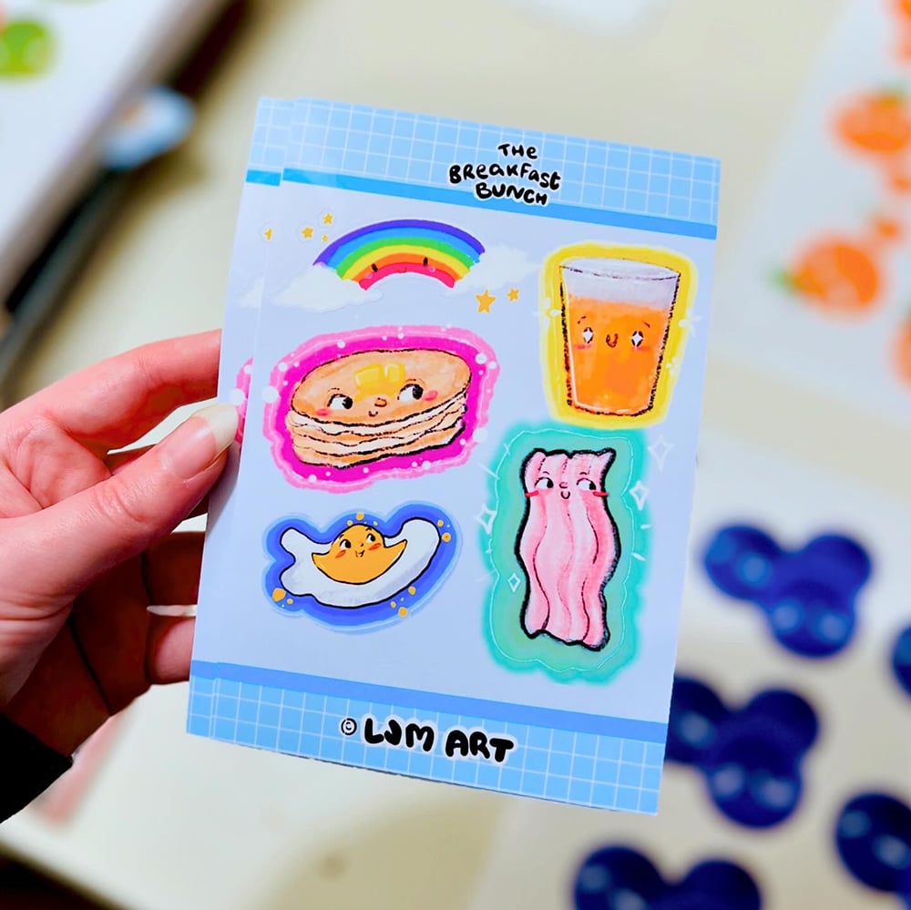 Image of Breakfast Bunch Sticker Sheet