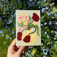 Image 3 of Tulip Vases Greetings Cards