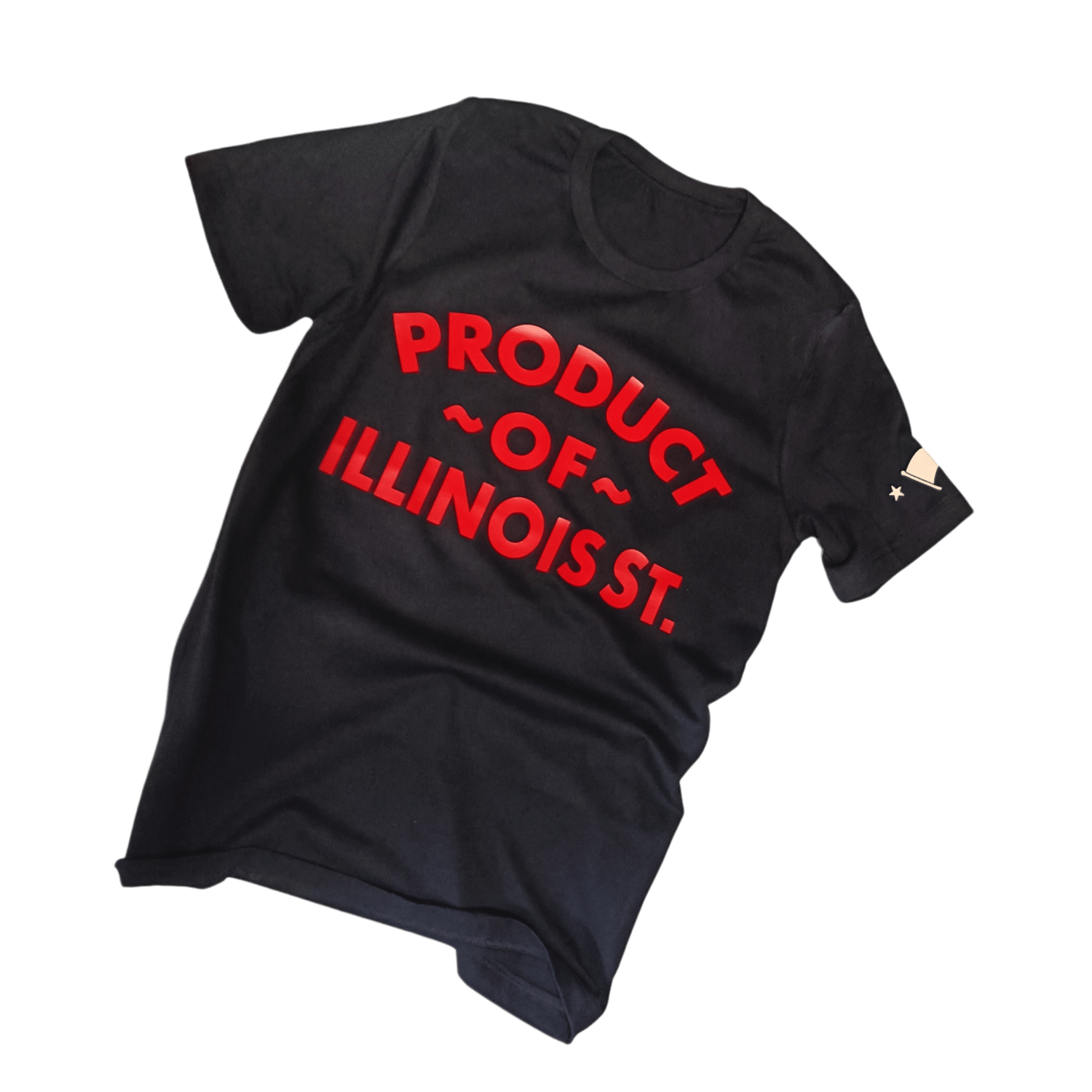 Image of ILLINOIS ST BLACK TEE