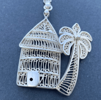 Image 2 of Filigree Village Pendant