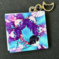 Image 4 of removable holo CD charm (OMORI)