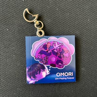 Image 1 of removable holo CD charm (OMORI)