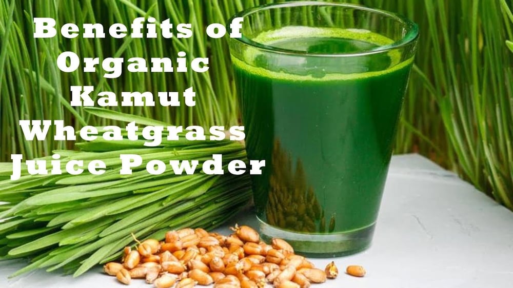 Grass Roots! Kamut Wheatgrass-Pasta-Cereal-Flour. Detoxer-Hormones-Radiation