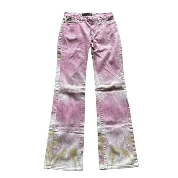 Image of JUST CAVALLI SNAKESKIN PANTS