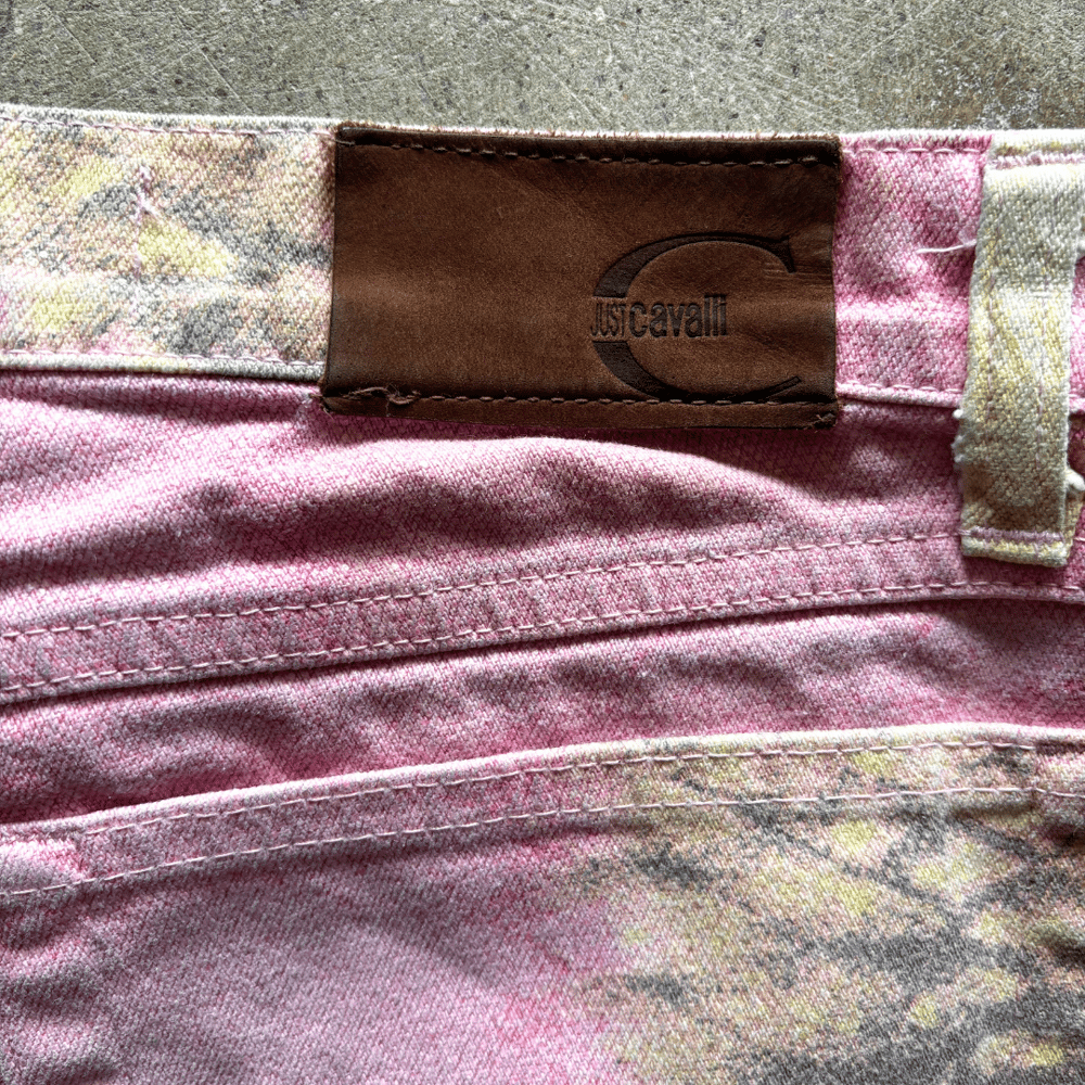 Image of JUST CAVALLI SNAKESKIN PANTS