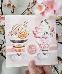 Image 2 of Hamham Cafe Holo Mini Print