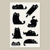 Cats Sticker Sheet