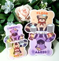 Pudding and Taro Holo Dishwasher Magnet