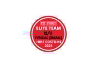 2024 ELITE TEAM 12/U LYRICAL (SMALL GROUP) COSTUME ***HIRE***