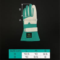 Image 4 of URAS Racing Gloves - Pink, Size Large