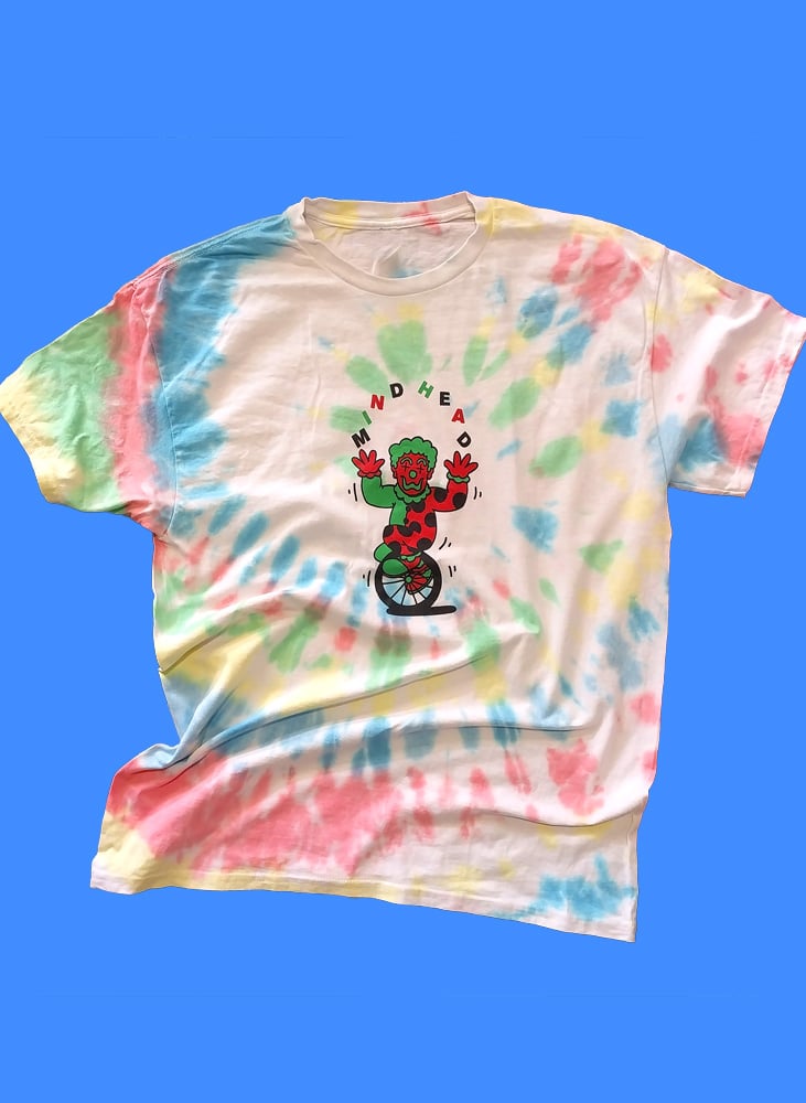 Image of MIND HEAD 'BALANCING ACT' TIE DYE TEE – 2023