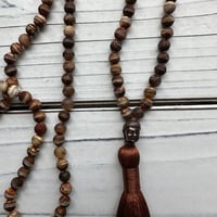 Image 2 of Agate Mala Beads With Tassel