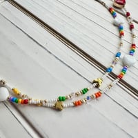 Image 3 of Rainbow Beaded Necklace