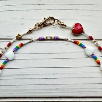 Image 4 of Rainbow Beaded Necklace