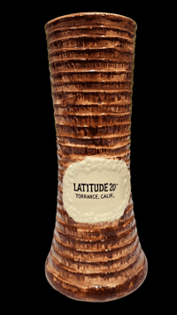 Image 3 of Vintage Latitude 20 Hula Girl Mug FREE SHIPPING 